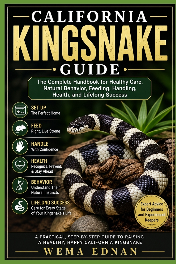 California Kingsnake Guide: The Complete Handbook for Healthy Care, Natural Behavior, Feeding, Handling, Health, and Lifelong Success cover