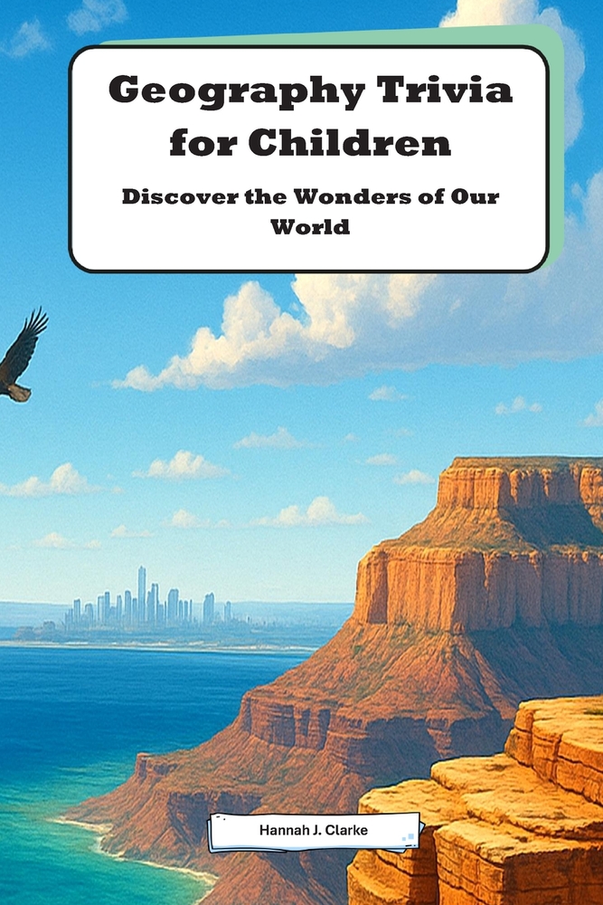 Geography Trivia for Children: Discover the Wonders of Our World: Fun Facts and Surprising Stories for Curious Kids cover