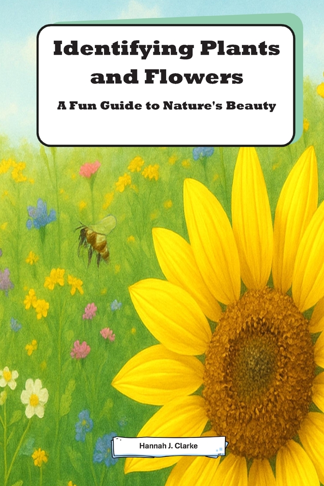 Identifying Plants and Flowers: A Fun Guide to Nature's Beauty: Discover the Secrets of Plant Identification for Kids cover