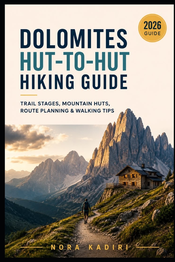 Dolomites Hut-to-Hut Hiking Guide: Trail Stages, Mountain Huts, Route Planning & Walking Tips cover