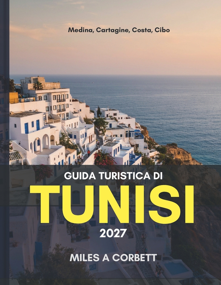 Guida Turistica Di Tunisi 2027: Tutto ciò che serve per esplorare Tunisi, con itinerari giorno per giorno, dove alloggiare e cosa mangiare cover