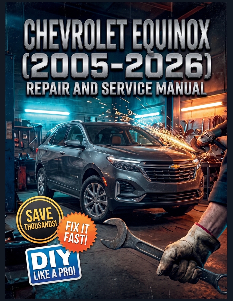 Chevrolet Equinox (2005-2026) Repair and Service Manual: The Complete Illustrated Step-by-Step Guide to Dealership-Level Diagnostics, Routine Maintena cover