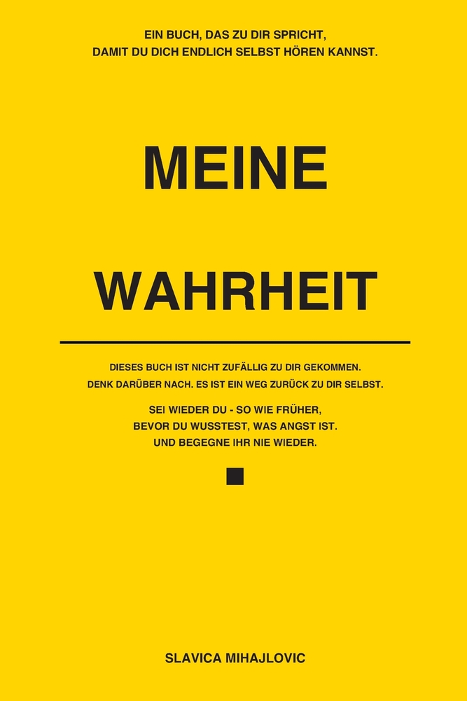 Meine Wahrheit: Ein ehrliches Gespräch über Angst, Grübeln, Einsamkeit und den Weg zurück ins eigene Leben cover
