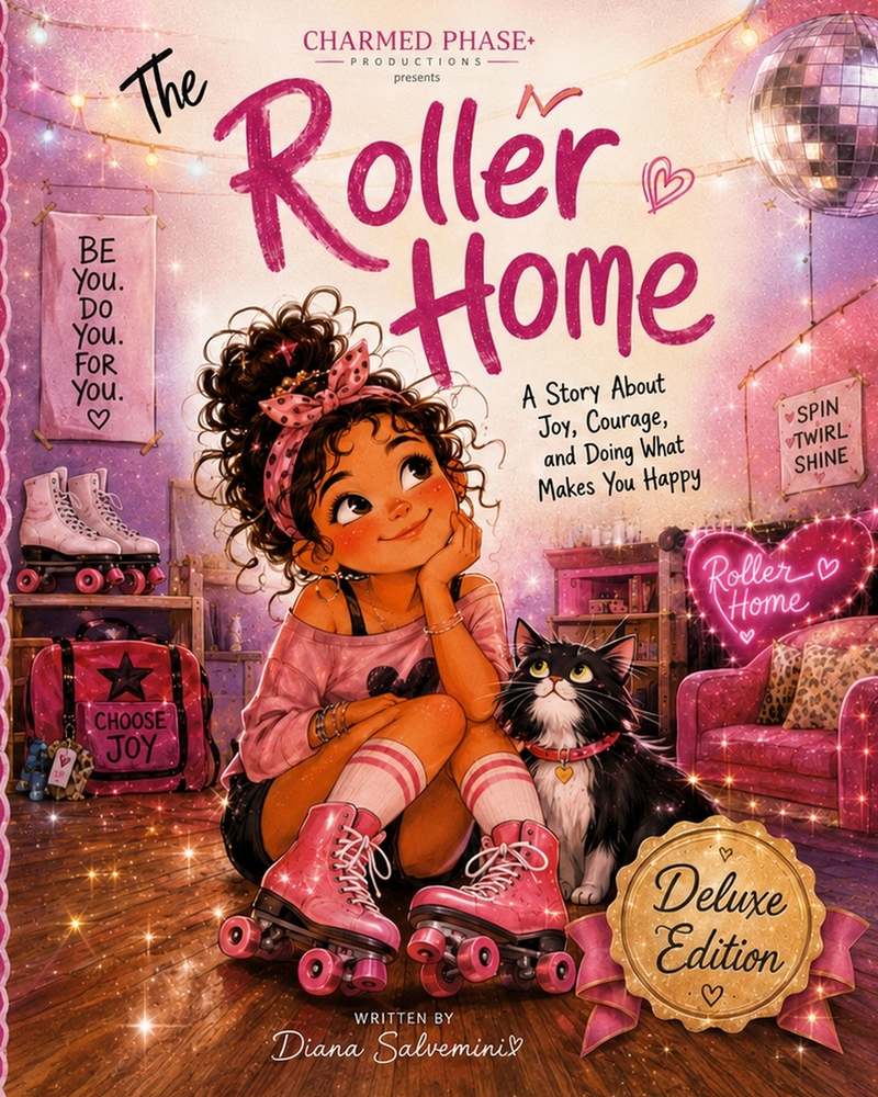 The Roller Home: A Story About Joy, Courage, and Doing What Makes You Happy DELUXE EDITION cover