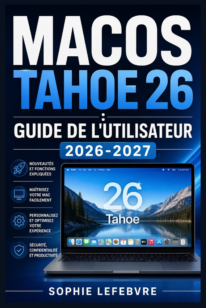 macOS Tahoe 26: Guide de l'Utilisateur 2026-2027: Maîtrisez toutes les fonctionnalités de votre Mac - des bases essentielles aux astuces avancées pour cover