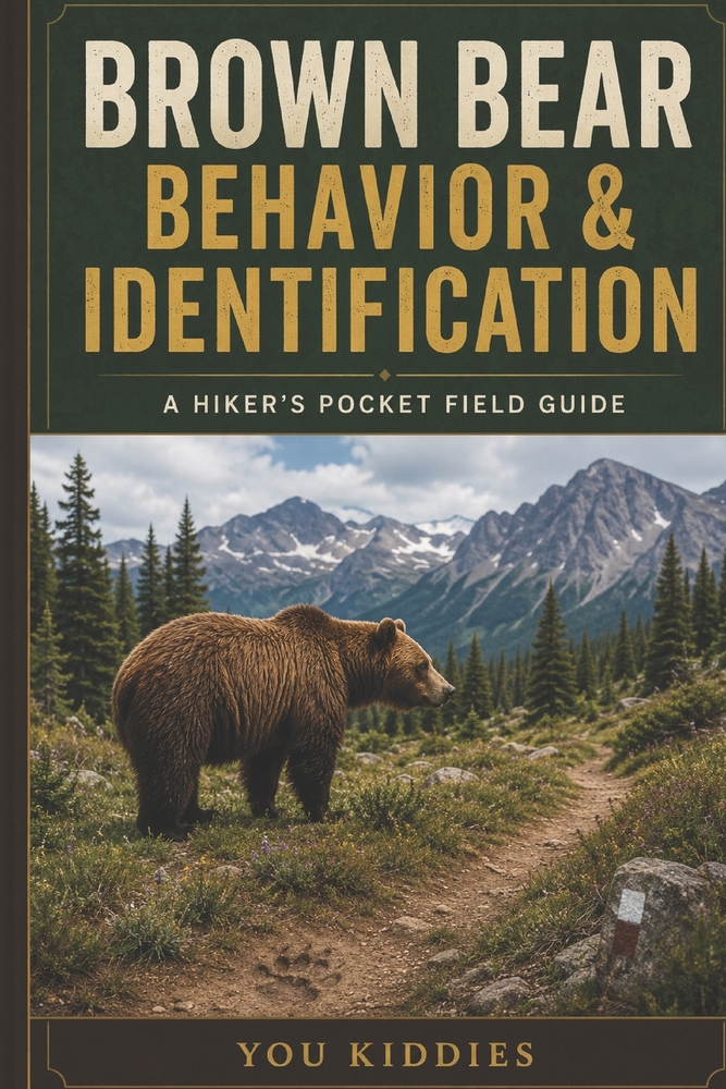Brown Bear Behavior & Identification: A Hiker's Pocket Field Guide cover