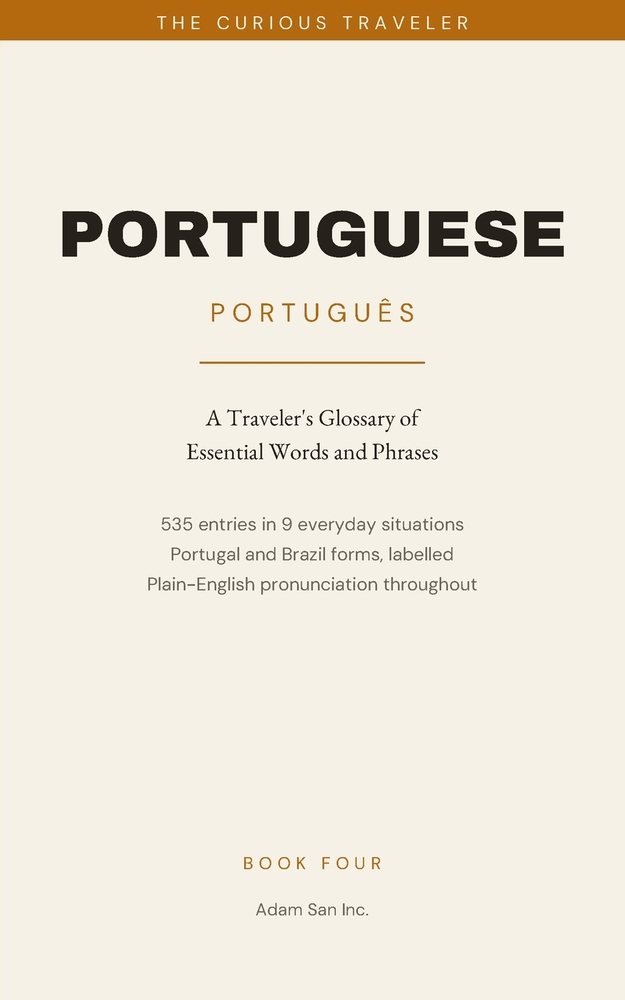 Portuguese: A Traveler's Glossary of Essential Words and Phrases cover