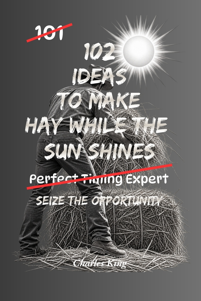102 Ideas To Make Hay While The Sun Shines: Seize Opportunities, Take Action, Build Momentum, Make Better Decisions, and Make the Most of Life's Best cover