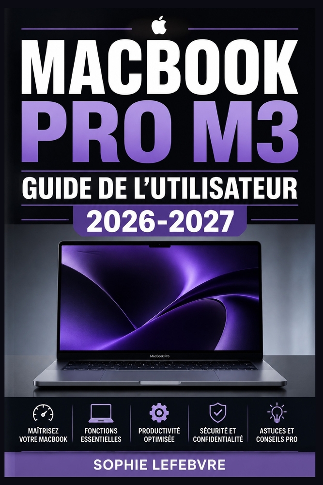 MacBook Pro M3 Guide de l'utilisateur 2026-2027: Le manuel complet pour maîtriser votre Mac de A à Z cover