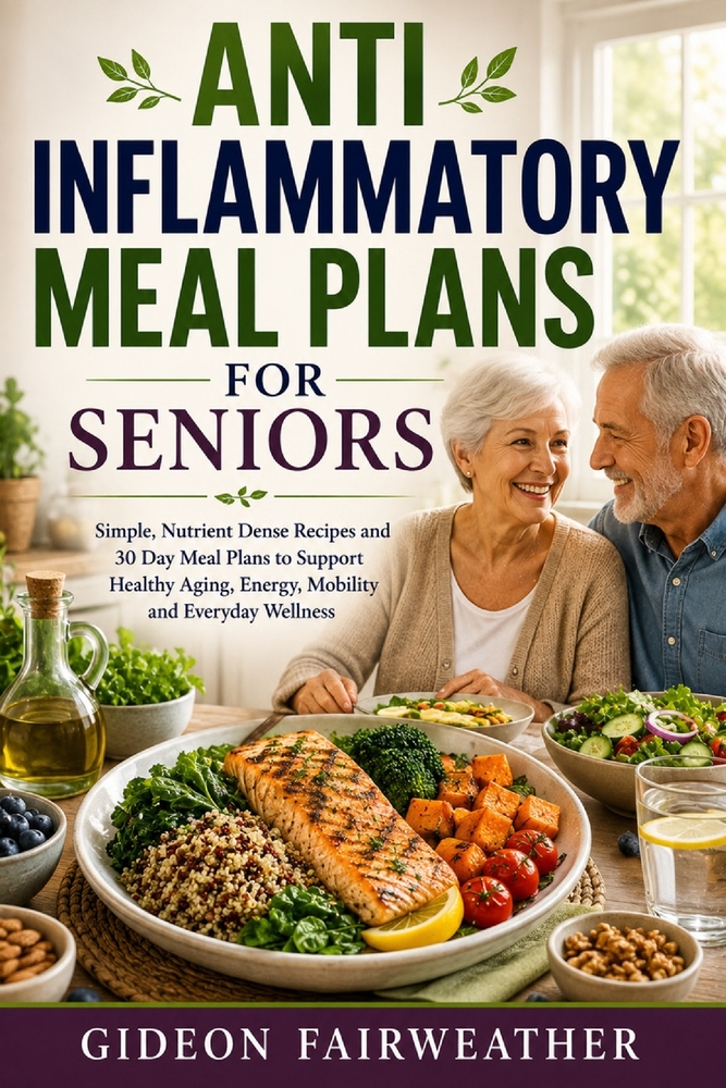 Anti Inflammatory Meal Plans for Seniors: Simple, Nutrient Dense Recipes and 30 Day Meal Plans to Support Healthy Aging, Energy, Mobility and Everyday cover