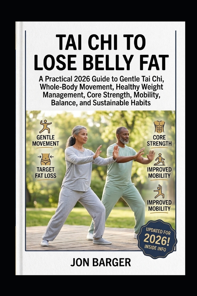 Tai CHI to Lose Belly Fat: A Practical 2026 Guide to Gentle Tai Chi, Whole-Body Movement, Healthy Weight Management, Core Strength, Mobility, Balance, cover