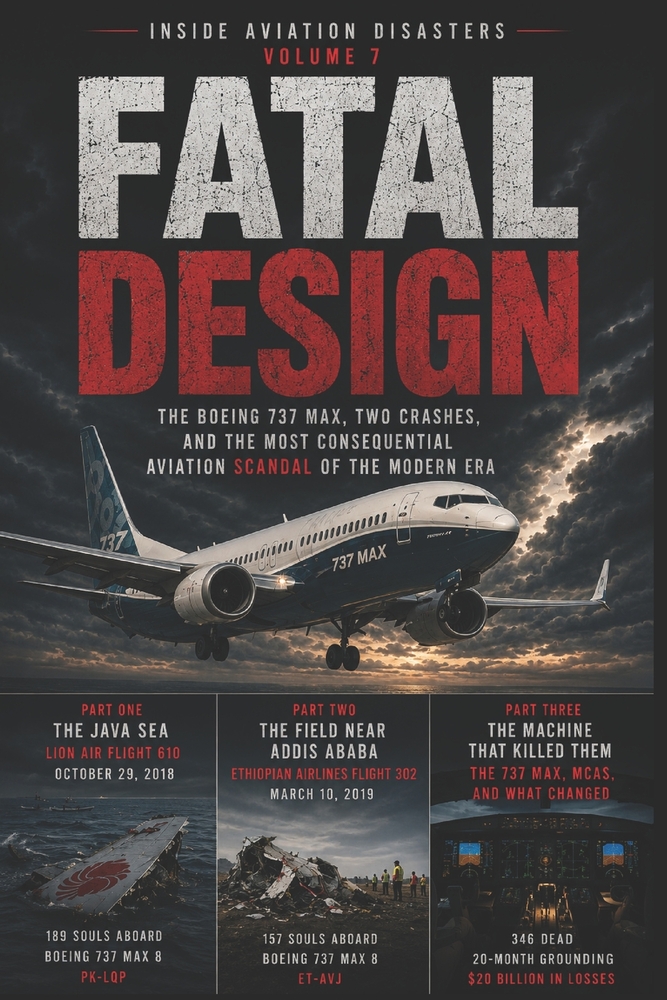 Fatal Design: The Boeing 737 MAX, Two Crashes, and the Most Consequential Aviation Scandal of the Modern Era cover