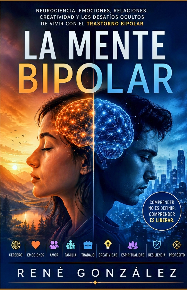 La Mente Bipolar: Neurociencia, emociones, relaciones, creatividad y los desafíos ocultos de vivir con el trastorno bipolar cover
