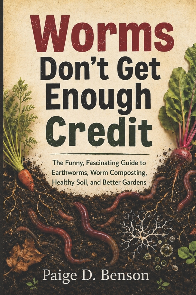 Worms Don't Get Enough Credit: The Funny, Fascinating Guide to Earthworms, Worm Composting, Healthy Soil, and Better Gardens cover