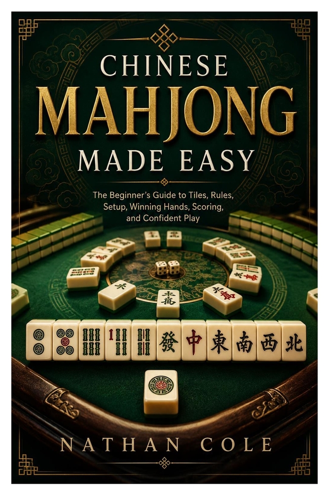 Chinese Mahjong Made Easy: The Beginner's Guide to Tiles, Rules, Setup, Winning Hands, Scoring, and Confident Play cover
