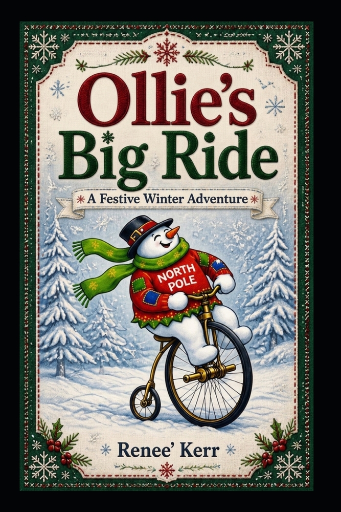 Ollie's Big Ride: A Festive Winter Adventure cover