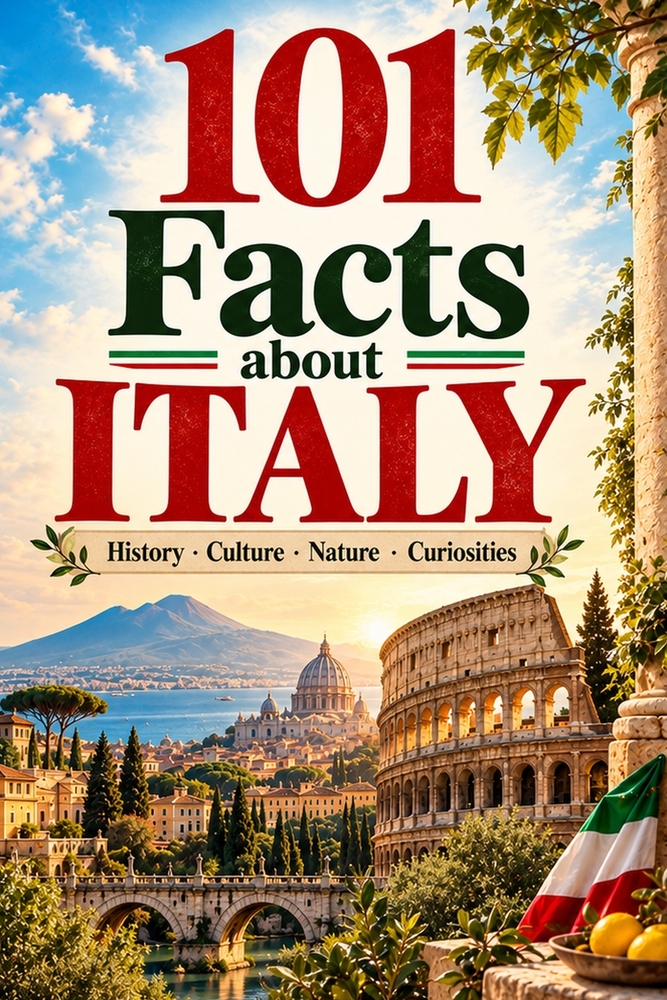 101 Facts about Italy: History - Culture - Nature - Curiosities cover
