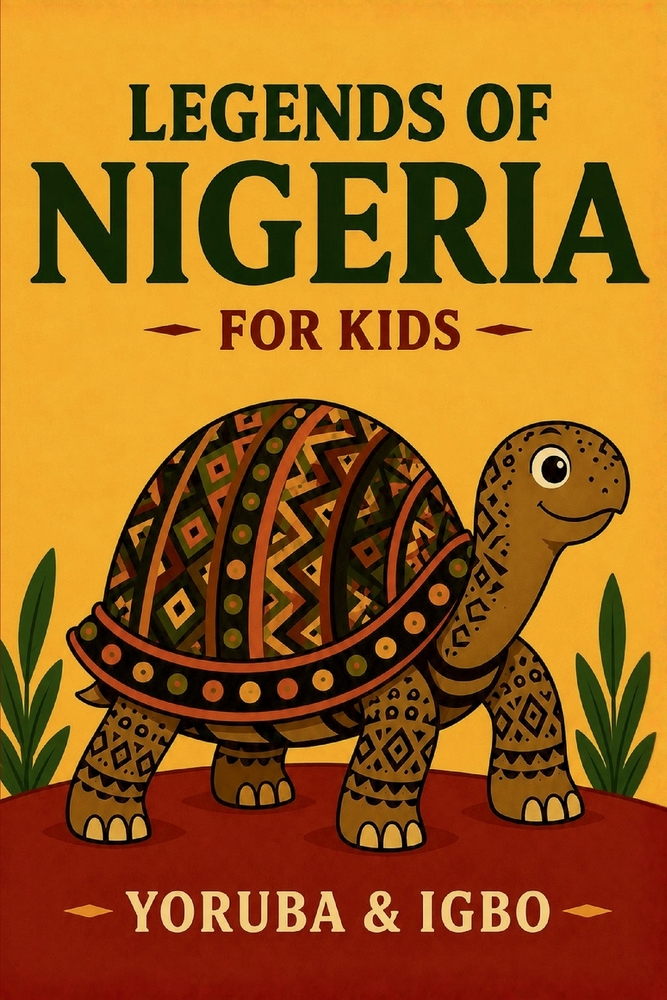 Legends of Nigeria for Kids: Yoruba & Igbo Folktales, with Words to Take With You cover