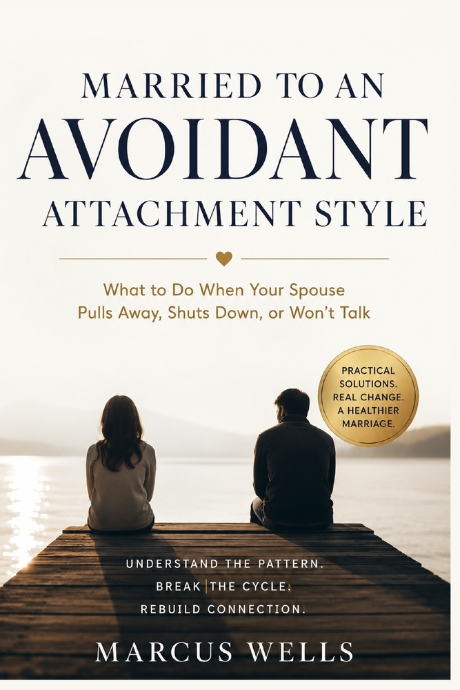 Married to an Avoidant Attachment Style: What to Do When Your Spouse Pulls Away, Shuts Down, or Won't Talk cover