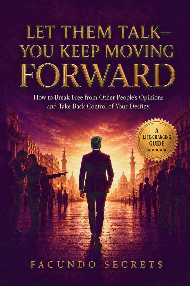 Let Them Talk-You Keep Moving Forward: How to Break Free from Other People's Opinions and Take Back Control of Your Destiny cover