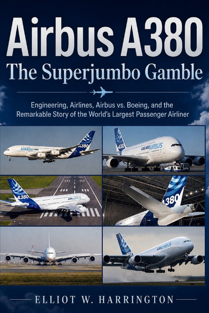 Airbus A380: The Superjumbo Gamble: Engineering, Airlines, Airbus vs. Boeing, and the Remarkable Story of the World's Largest Passenger Airliner cover
