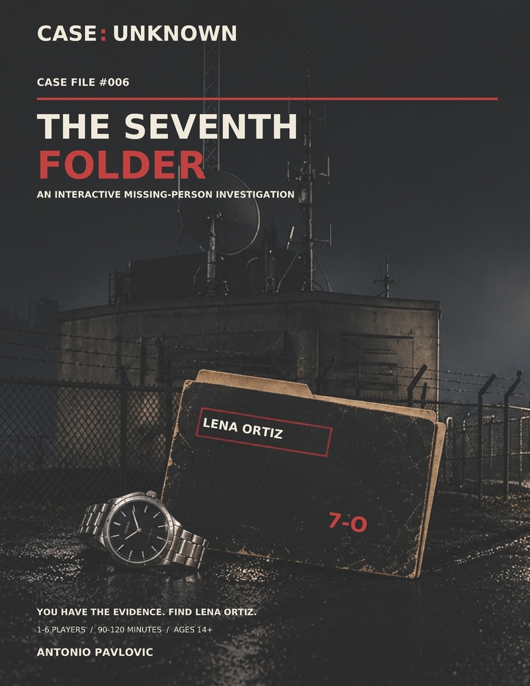 Case: UNKNOWN #007 - The 05:03 File: A Realistic Interactive Crime Mystery Case File with Evidence, Interviews, Digital Traces, and a Hidden Cross-Fil cover