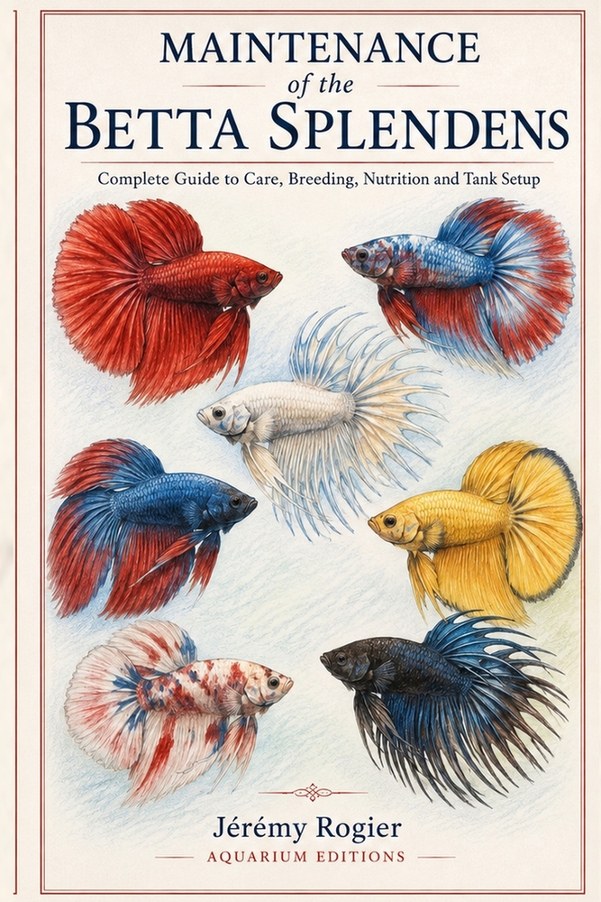 Betta splendens: The Complete Guide to Betta Fish Care, Breeding, Nutrition and Aquarium Setup cover