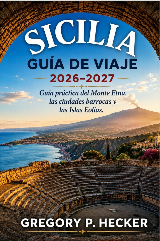 Sicilia Guía de viaje 2026-2027: Guía práctica del Monte Etna, las ciudades barrocas y las Islas Eolias. cover