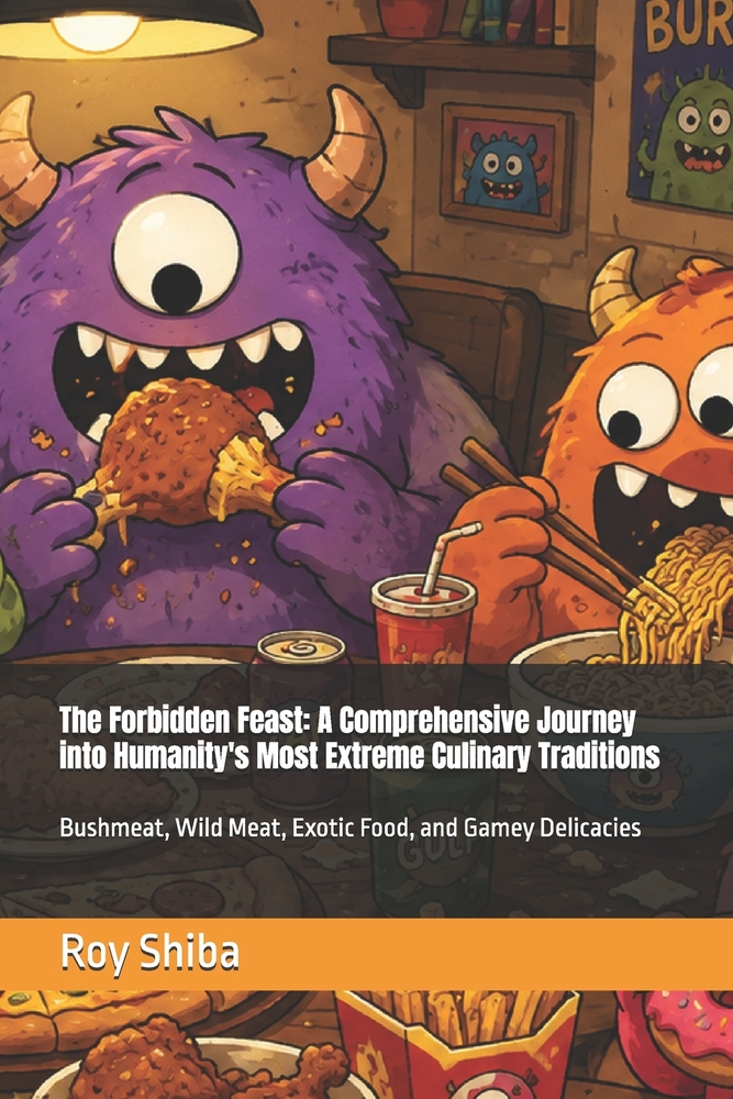 The Forbidden Feast: A Comprehensive Journey into Humanity's Most Extreme Culinary Traditions: Bushmeat, Wild Meat, Exotic Food, and Gamey Delicacies cover