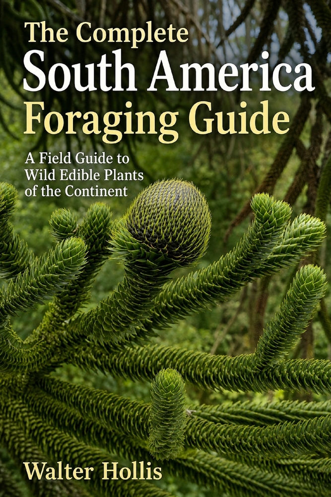 The Complete South America Foraging Guide: A Field Guide to Wild Edible Plants of the Continent cover