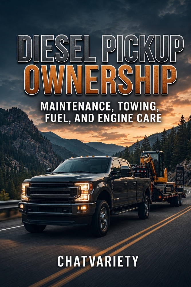 Diesel Pickup Ownership: Maintenance, Towing, Fuel, and Engine Care cover
