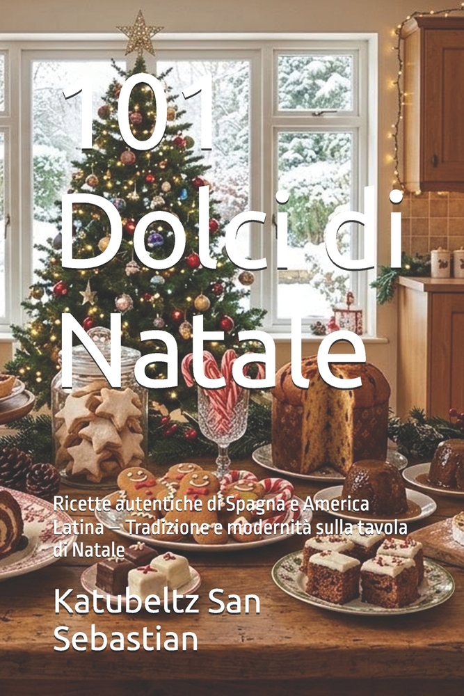 101 Dolci di Natale: Ricette autentiche di Spagna e America Latina - Tradizione e modernità sulla tavola di Natale cover