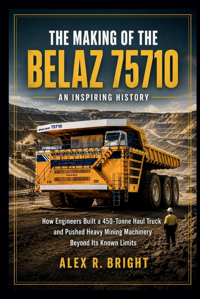 The Making of Belaz 75710 an Inspiring History: How Engineers Built a 450-Tonne Haul Truck and Pushed Heavy Mining Machinery Beyond Its Known Limits cover