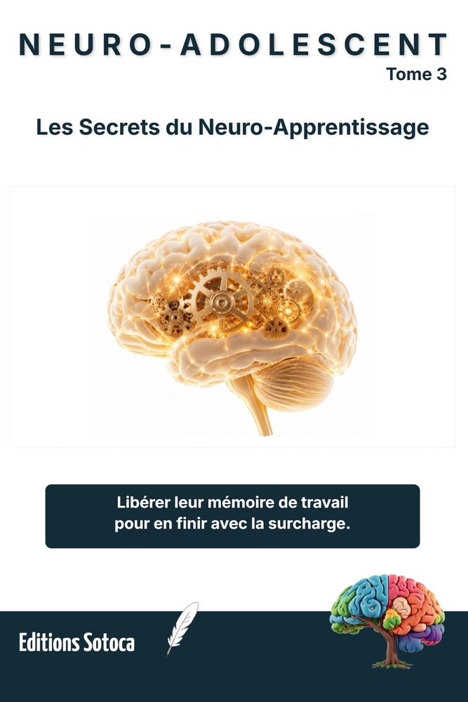 Neuro-Adolescent: Les Secrets du Neuro-Apprentissage: Libérer leur mémoire de travail pour en finir avec la surcharge. (Tome 3) cover