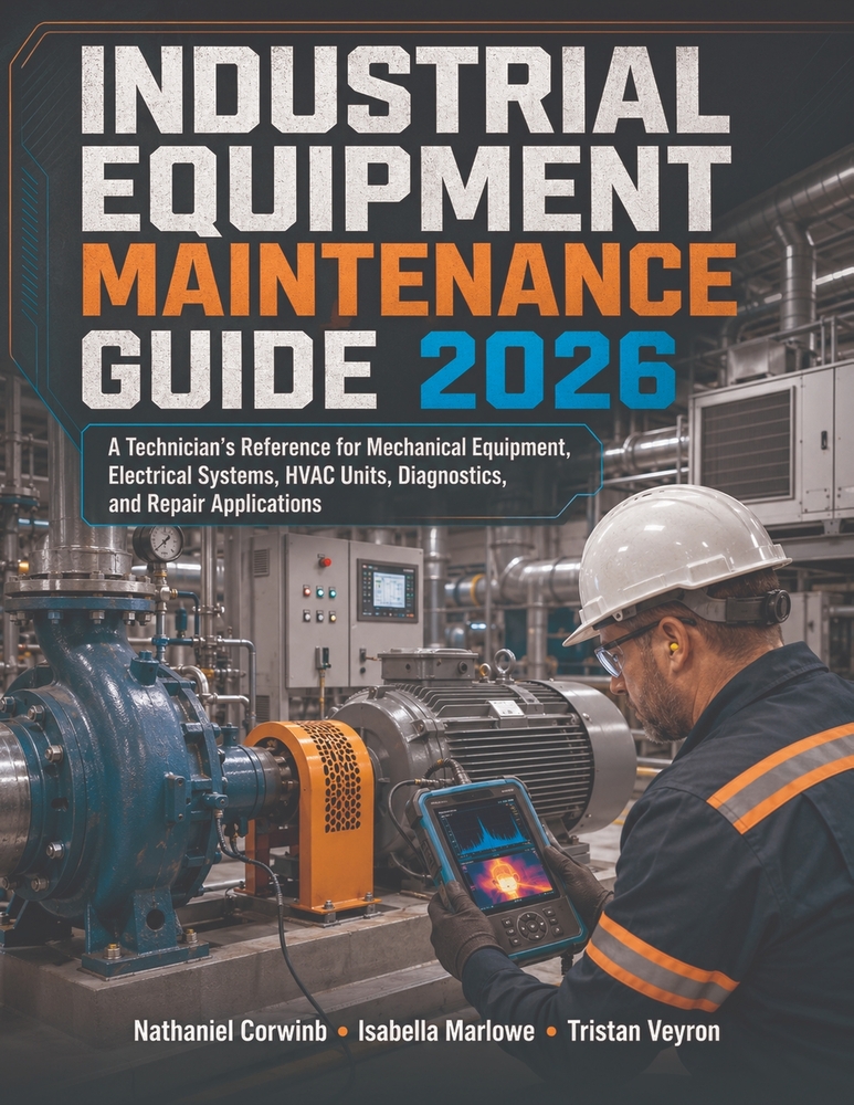 Industrial Equipment Maintenance Guide 2026: A Technician's Reference for Mechanical Equipment, Electrical Systems, HVAC Units, Diagnostics, and Repai cover