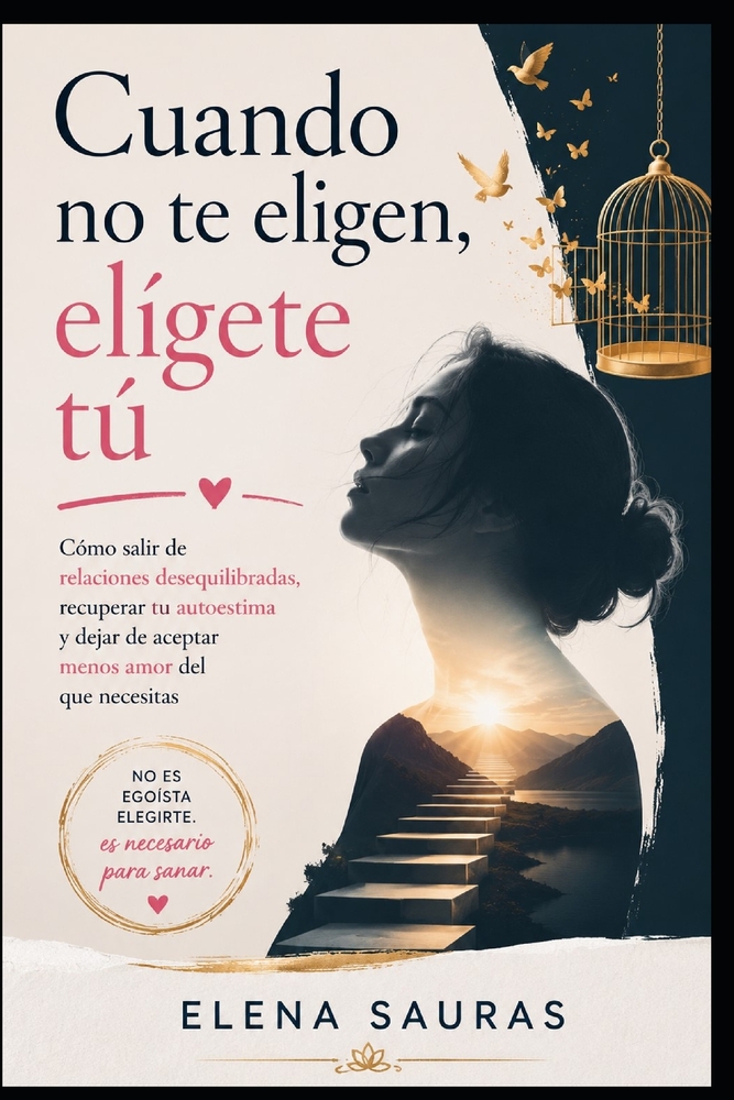 Cuando no te eligen eligete tu: Cómo salir de relaciones desequilibradas, recuperar tu autoestima y dejar de aceptar menos amor del que necesitas cover
