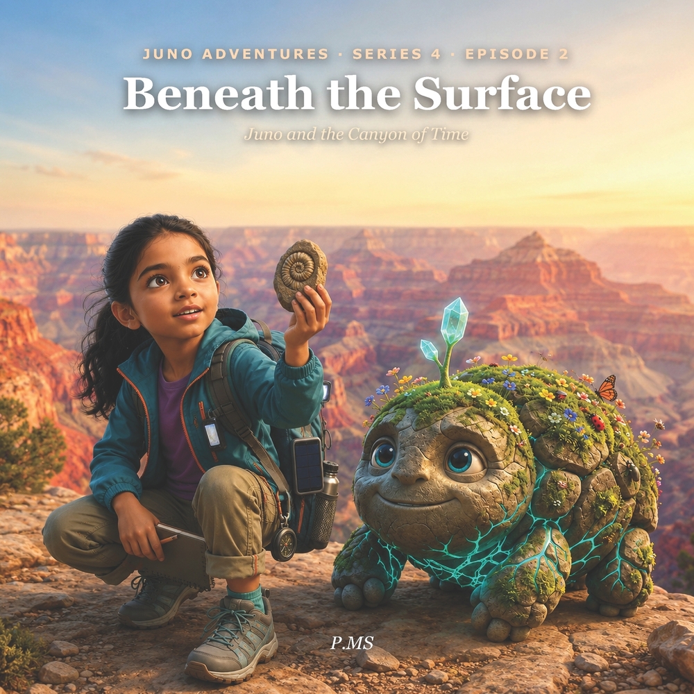 Beneath the Surface: A Juno and Pebble Grand Canyon Adventure (Juno and the Canyon of Time - Book 2) cover