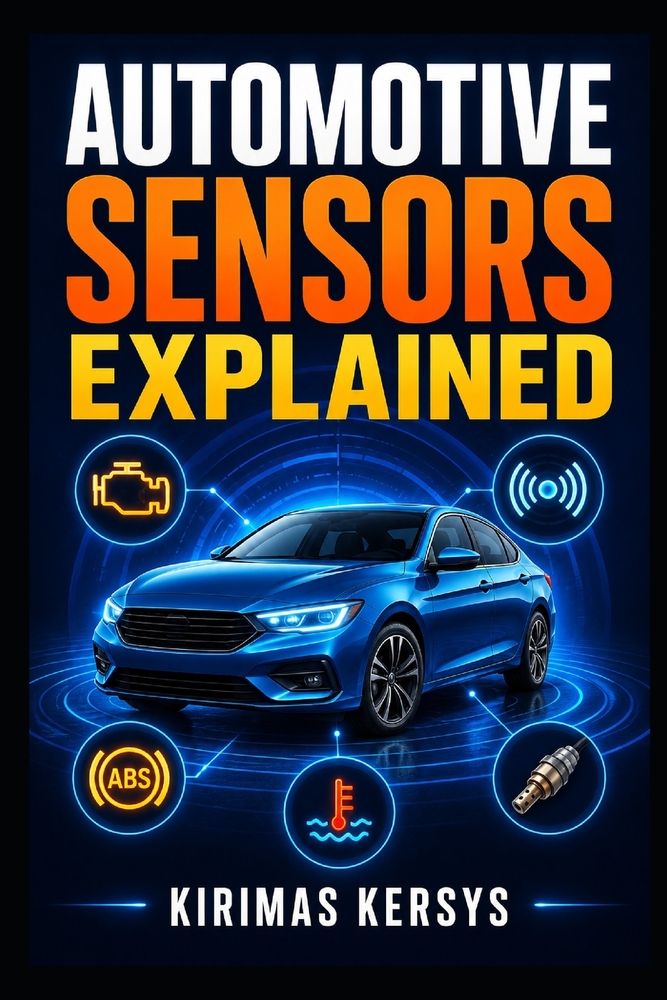 Automotive Sensors Explained: A Practical Guide to Engine, Transmission, ABS, Emissions, Safety, and ADAS Sensors-How They Work, Fail, and How to Test cover