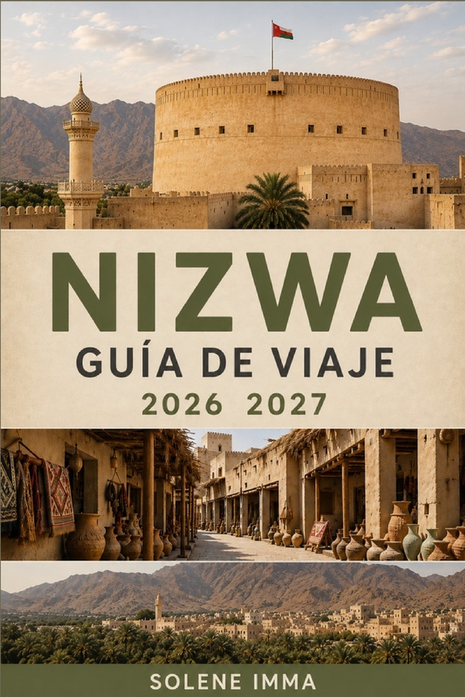 NIZWA Guía de viaje 2026-2027: Descubre los antiguos fuertes, souqs, gastronomía local, cultura, consejos prácticos de viaje y una planificación senci cover