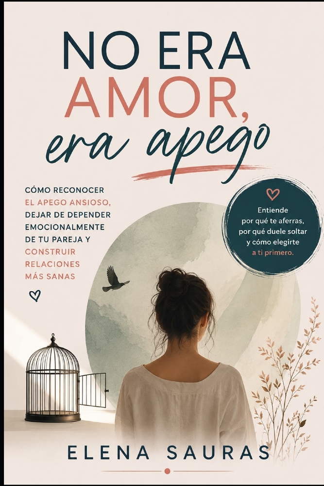 No era amor, era apego: Cómo reconocer el apego ansioso, dejar de depender emocionalmente de tu pareja y construir relaciones más sanas cover