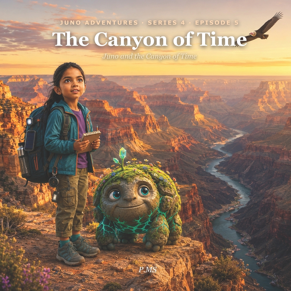 The Canyon of Time: A Juno and Pebble Grand Canyon Adventure (Juno and the Canyon of Time - Book 5) cover