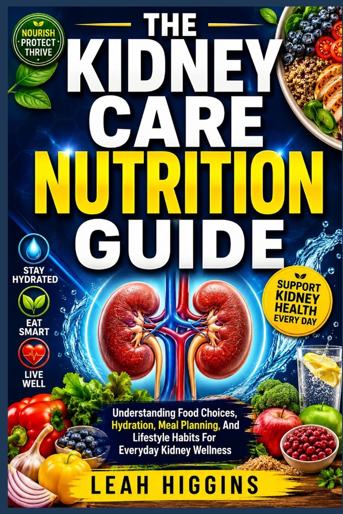 The Kidney Care Nutrition Guide: Understanding Food Choices, Hydration, Meal Planning, And Lifestyle Habits For Everyday Kidney Wellness cover