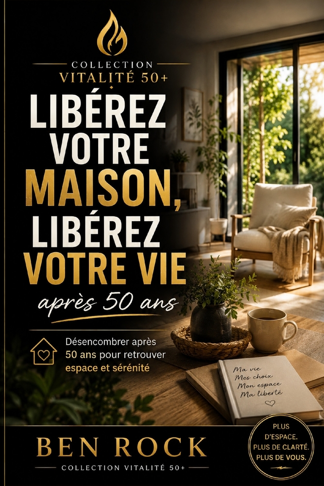 Libérez Votre Maison, Libérez Votre Vie: Désencombrer après 50 ans pour retrouver espace et sérénité cover