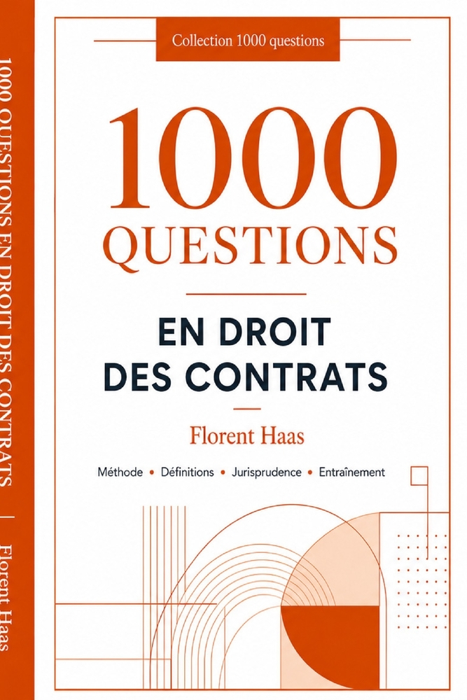 1000 Questions En Droit Des Contrats cover