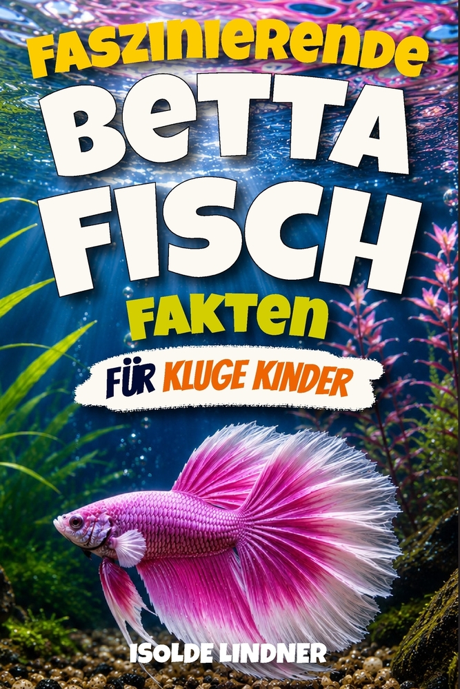 Faszinierende Betta-Fisch-Fakten für kluge Kinder: Entdecken Sie die erstaunliche Welt, die schönen Farben, einzigartigen Verhaltensweisen und das geh cover