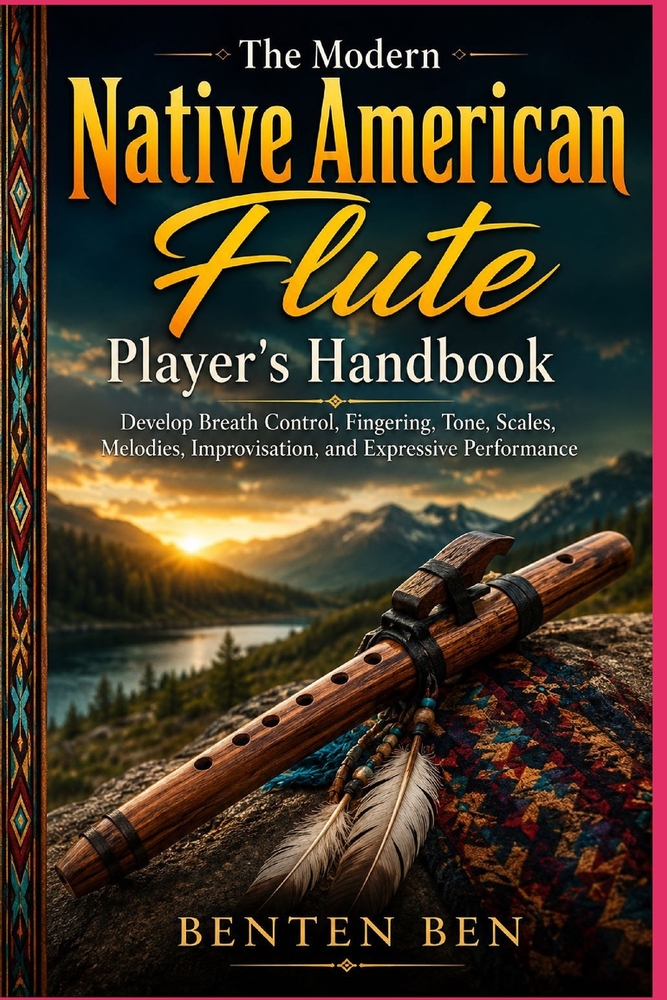 The Modern Native American Flute Player's Handbook: Develop Breath Control, Fingering, Tone, Scales, Melodies, Improvisation, and Expressive Performan cover