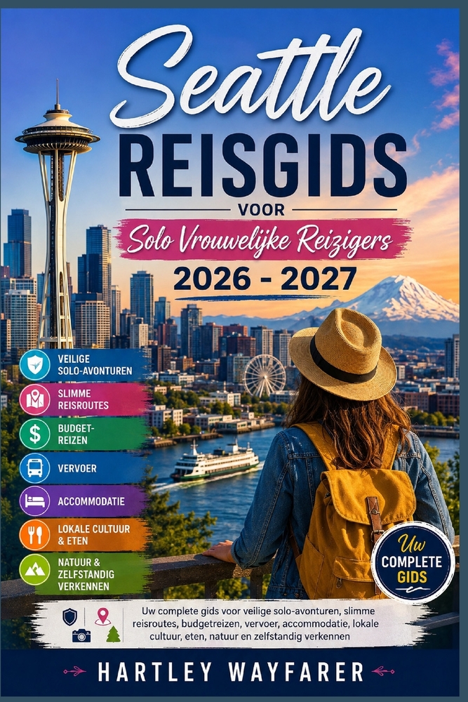 Seattle Reisgids voor Solo Vrouwelijke Reizigers 2026 - 2027: Uw complete gids voor veilige solo-avonturen, slimme reisroutes, budgetreizen, vervoer, cover