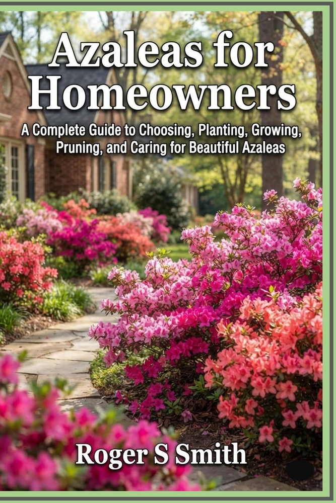 Azaleas for Homeowners: A Complete Guide to Choosing, Planting, Growing, Pruning, and Caring for Beautiful Azaleas cover
