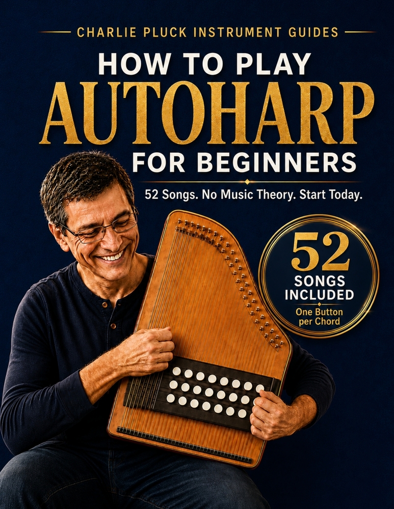 How to Play Autoharp for Beginners: 52 Song Lessons with Easy-Read Charts, Hands-On Technique, and Thorough Guidance Covering Folk, Classical, Hymns, cover
