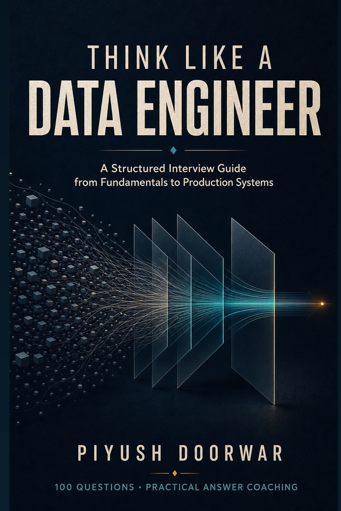 Think Like a Data Engineer: A Structured Interview Guide from Fundamentals to Production Systems cover